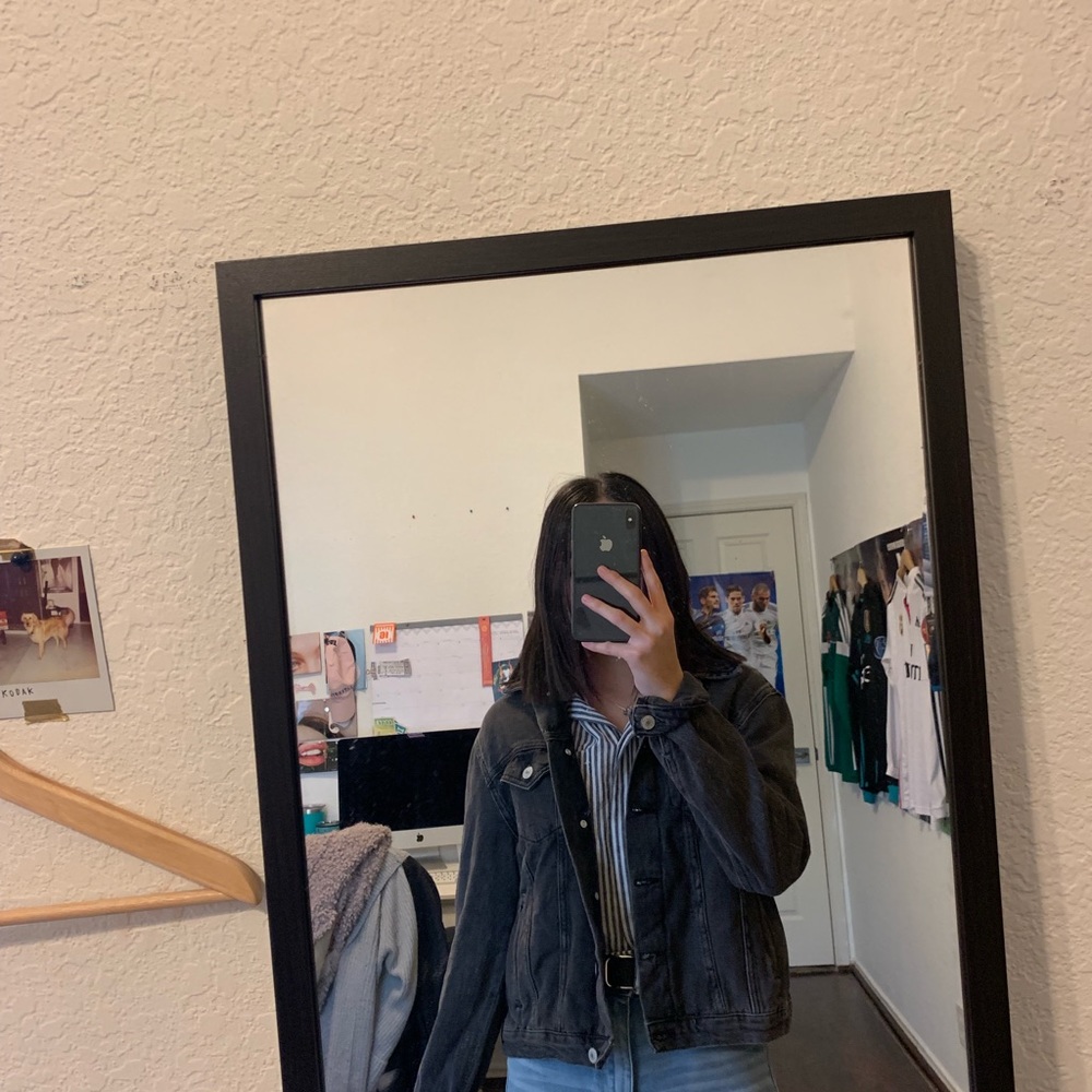 Black Denim Jacket - Picture 3 of 3